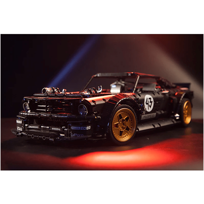 Drift V8 Fastback - Building Set | Power Brickz