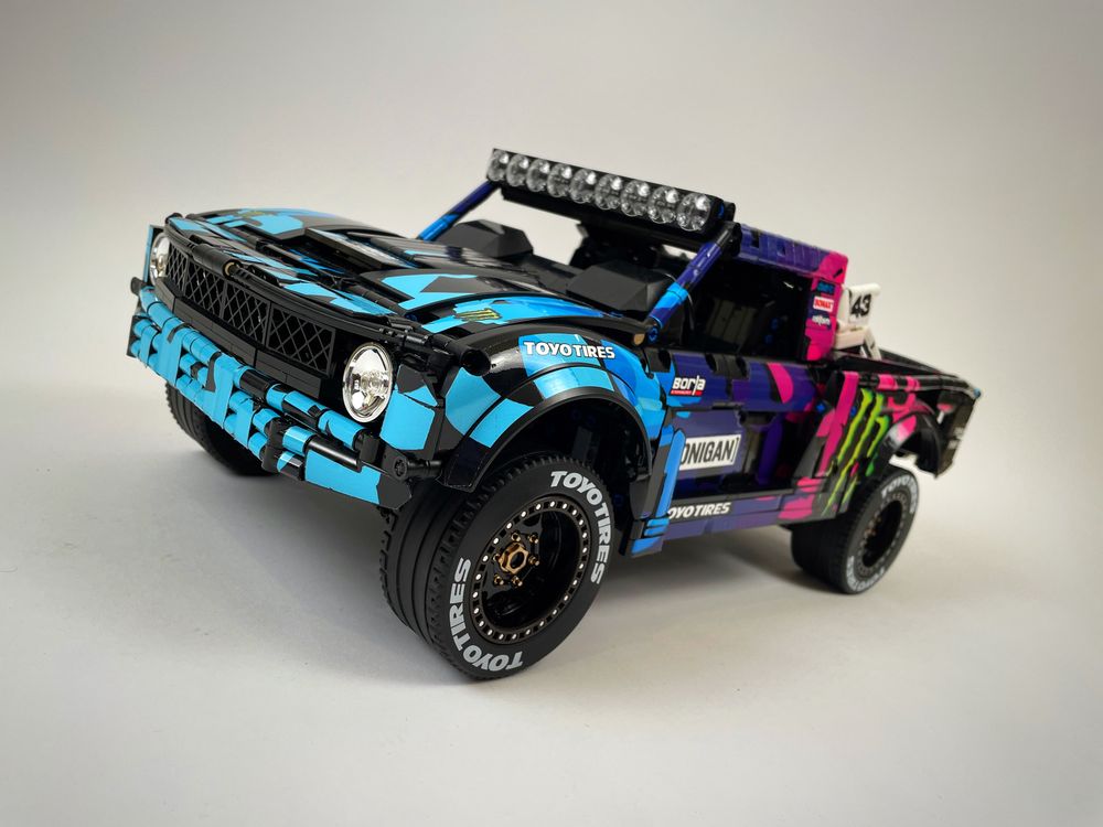 Ken Block G6 Trophy Truck - Building Blocks Set | Power Brickz