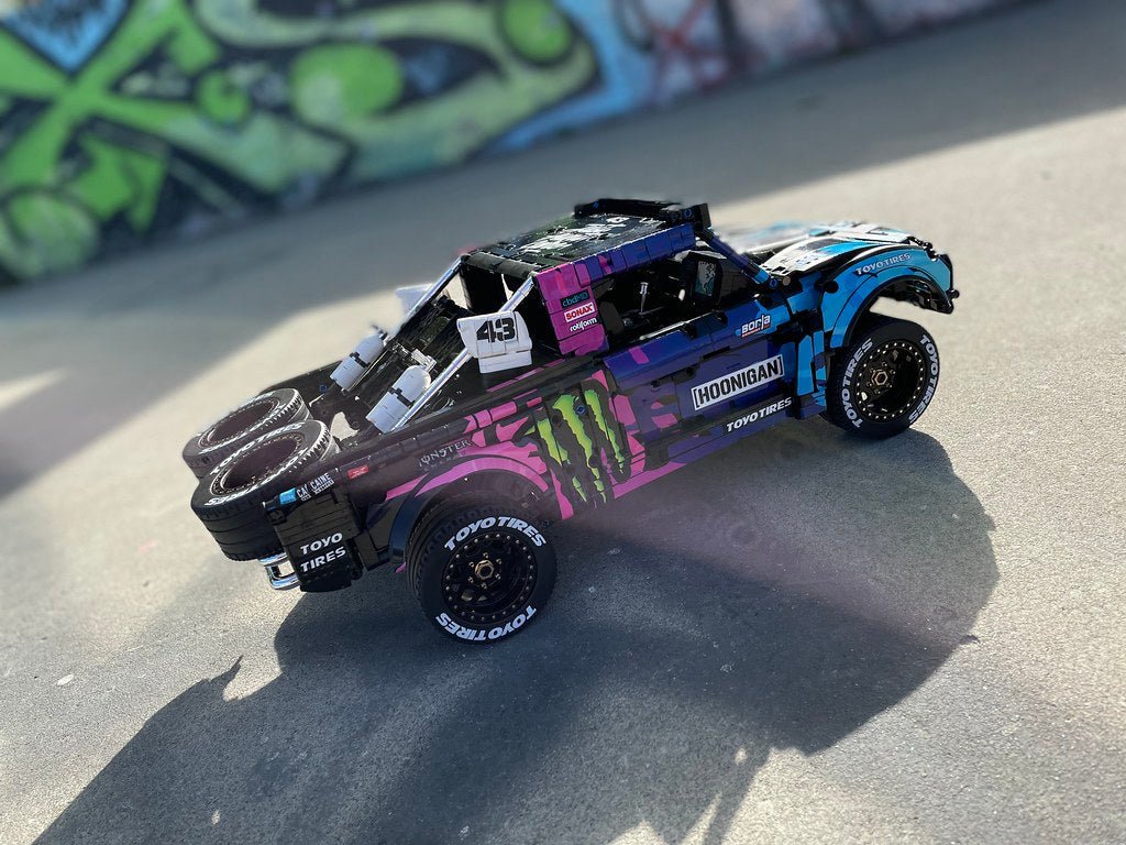 Ken Block G6 Trophy Truck - Building Blocks Set | Power Brickz