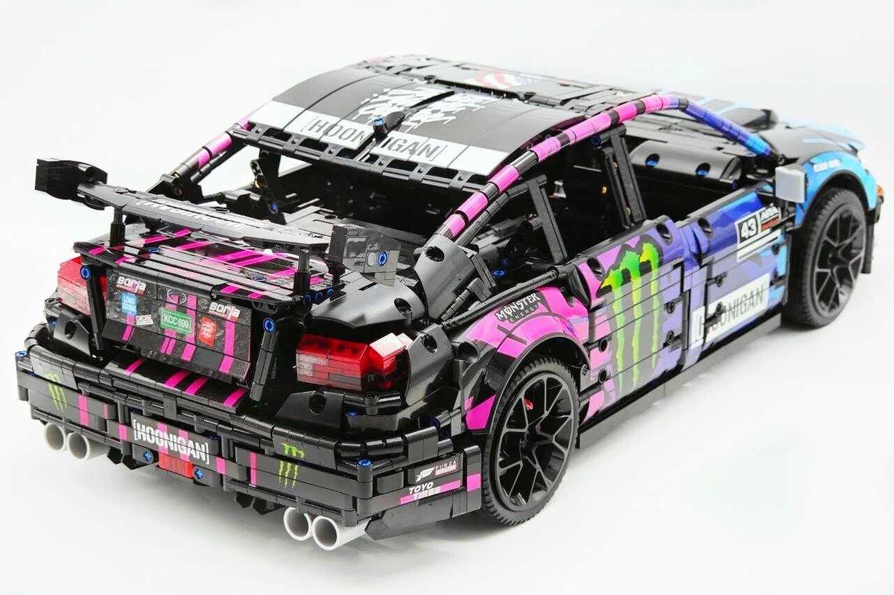 Ken Block WRX STI Drift Monster - Building Blocks Set | Power Brickz