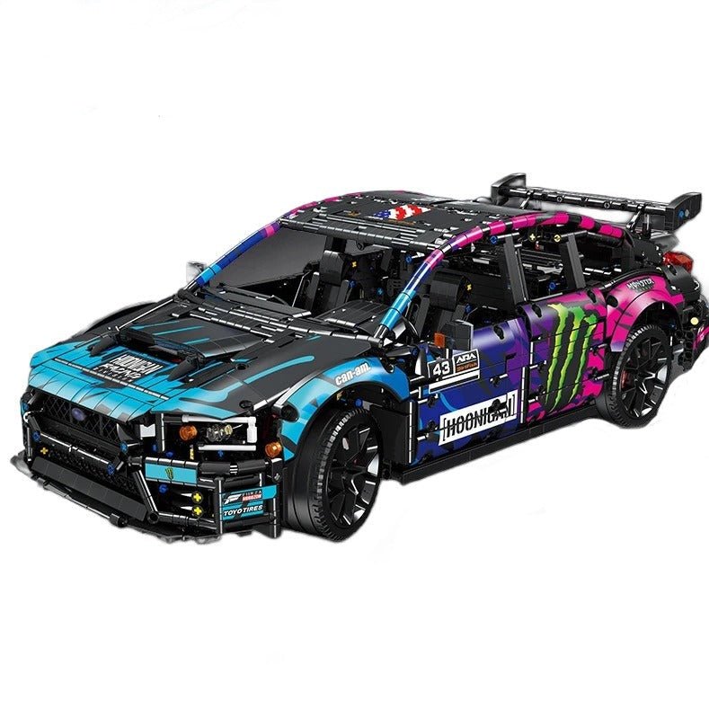 Ken Block WRX STI Drift Monster - Building Blocks Set | Power Brickz