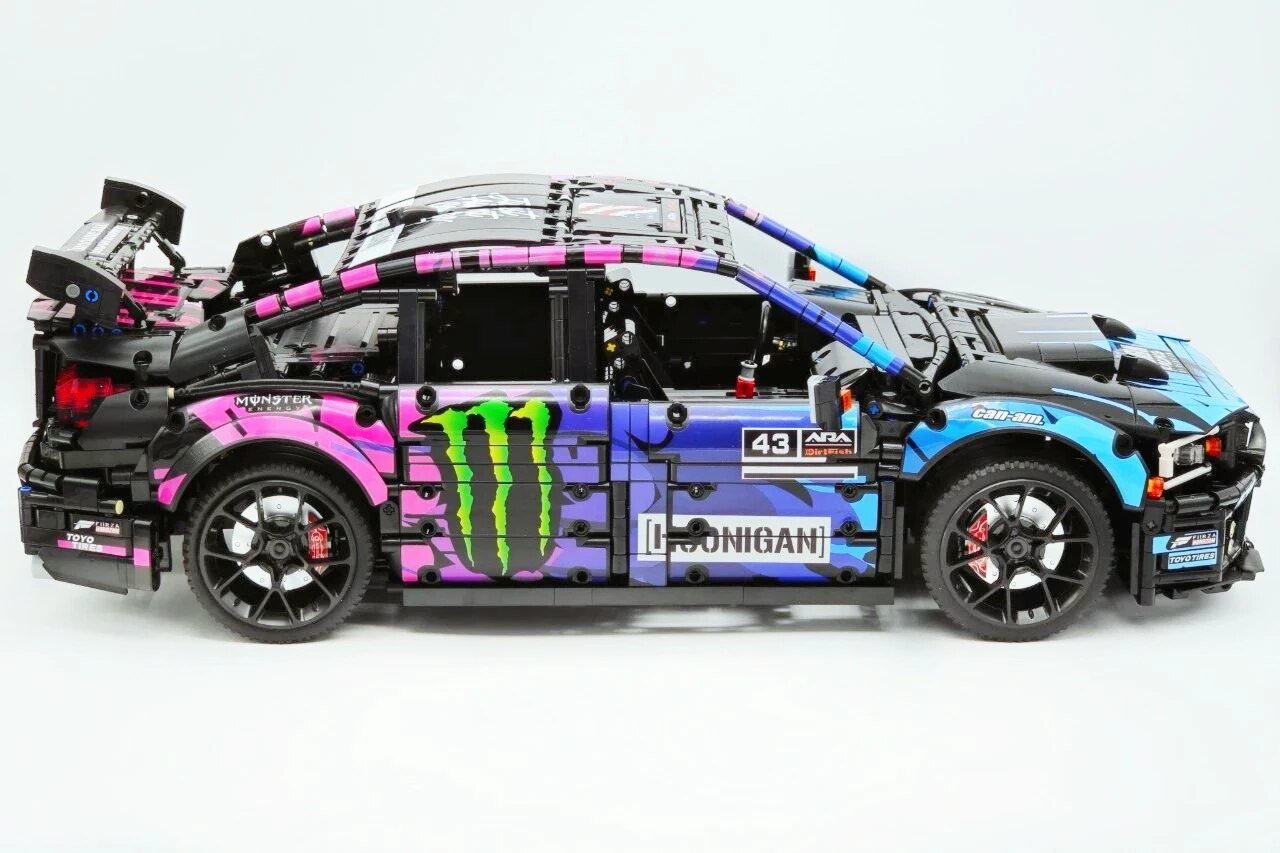 Ken Block WRX STI Drift Monster - Building Blocks Set | Power Brickz