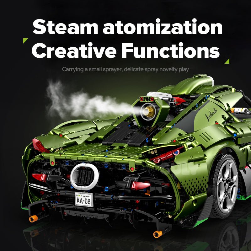 Swedish Hypercar Agera RS - Building Blocks Set | Power Brickz