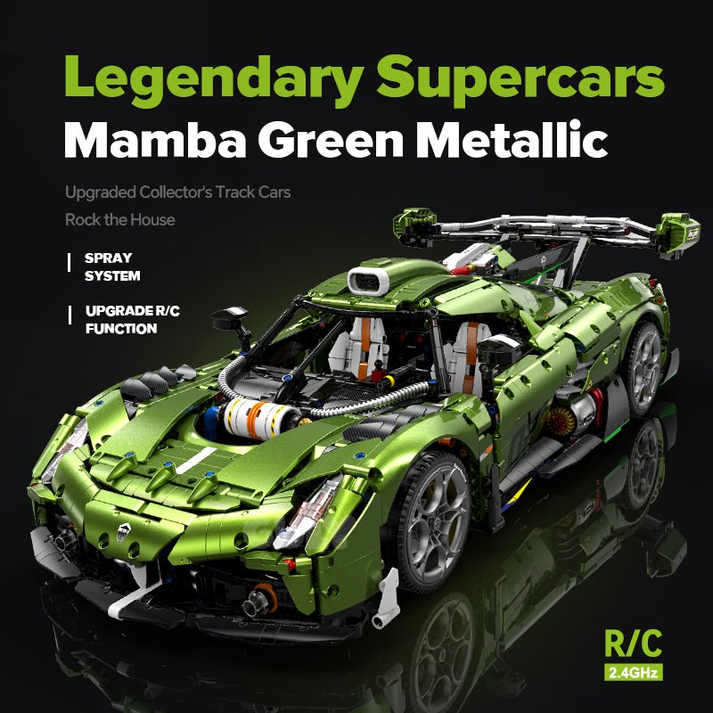 Swedish Hypercar Agera RS - Building Blocks Set | Power Brickz