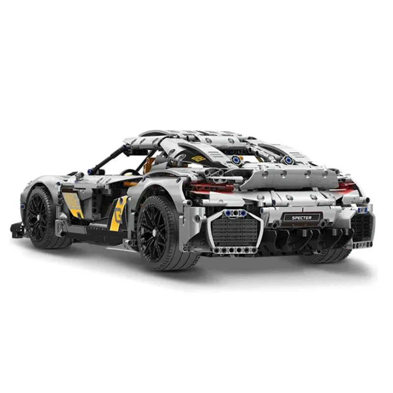 Hybrid Swedish Mega GT Coupe - Building Blocks Set | Power Brickz