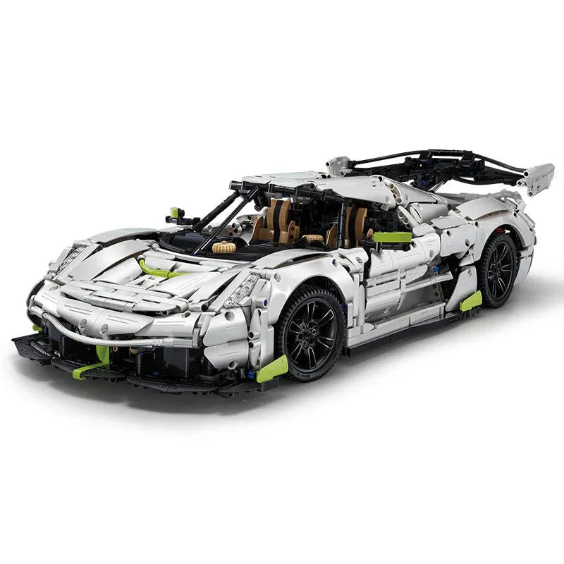 Twin-Turbo Track Hypercar - Building Blocks Set | Power Brickz