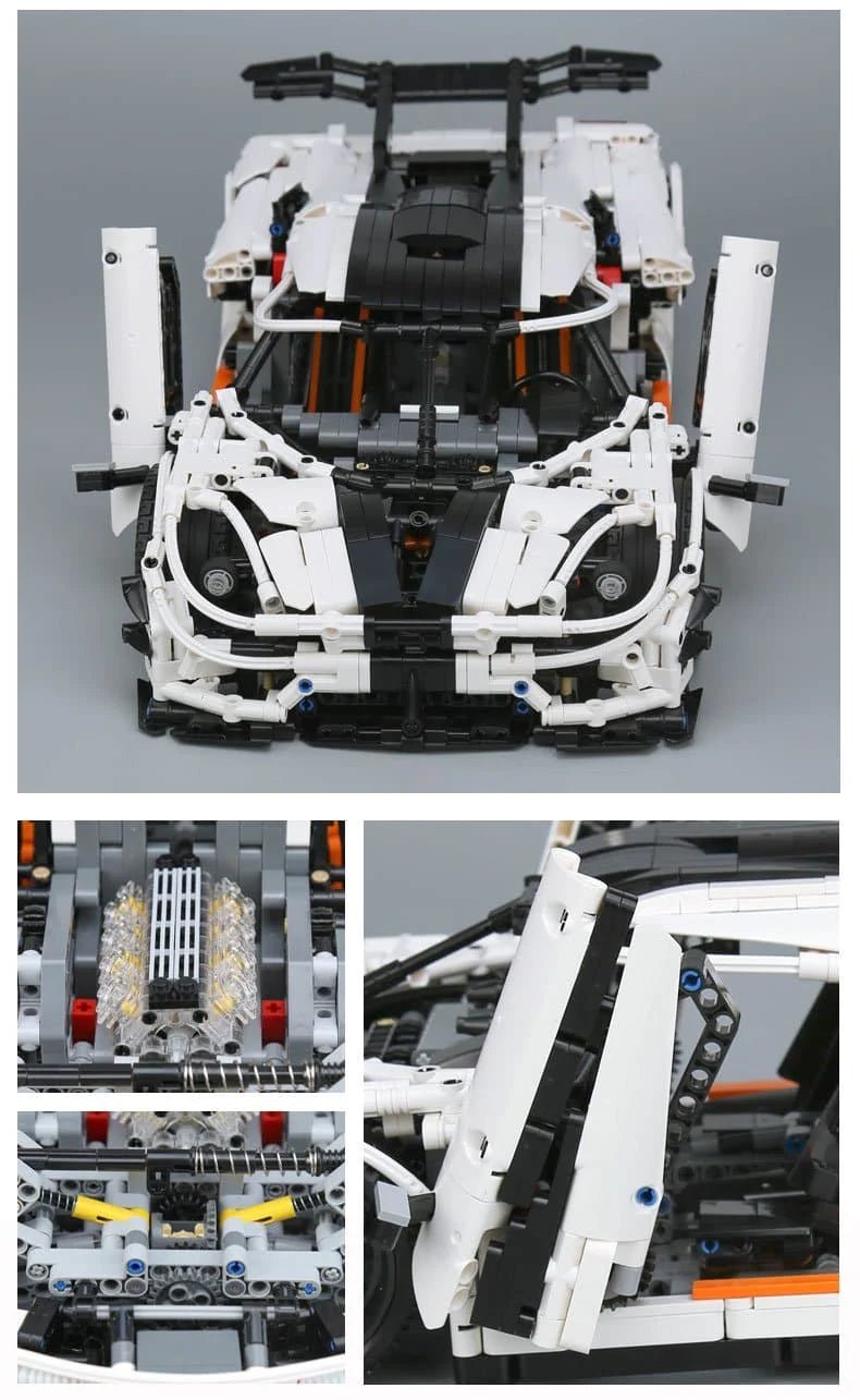 Swedish Hypercar - Building Blocks Set | Power Brickz