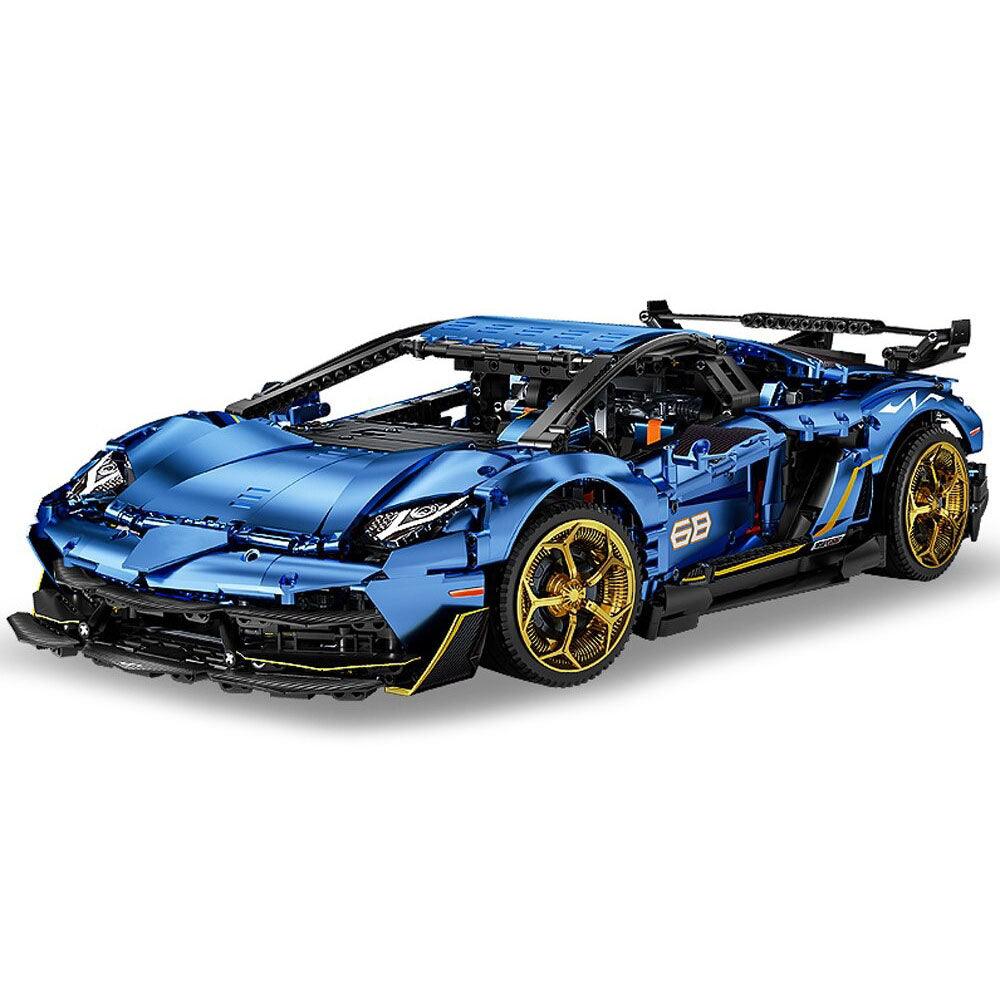 VItalian Bull Supercar - Building Blocks Set | Power Brickz