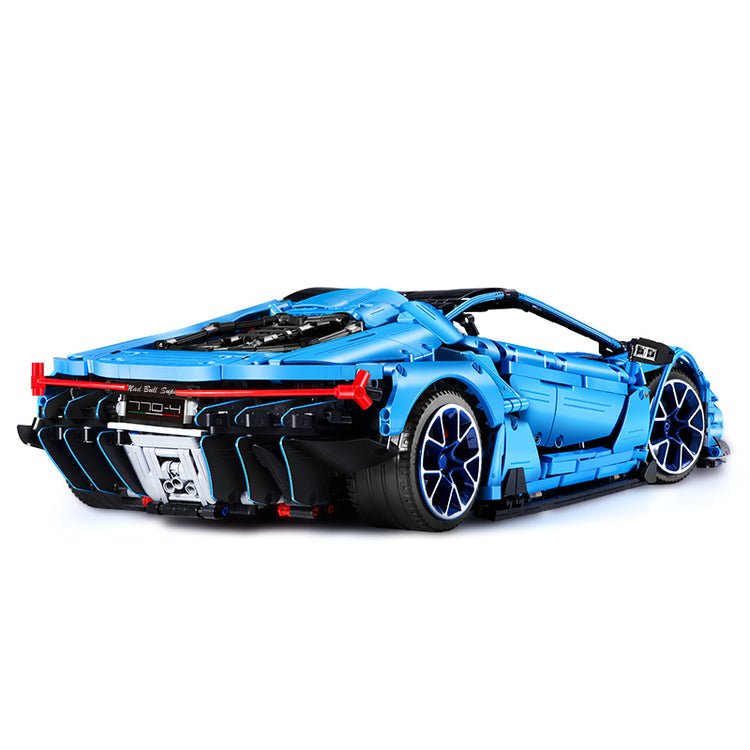 Centenario Blue Hypercar Edition - Building Blocks Set | Power Brickz