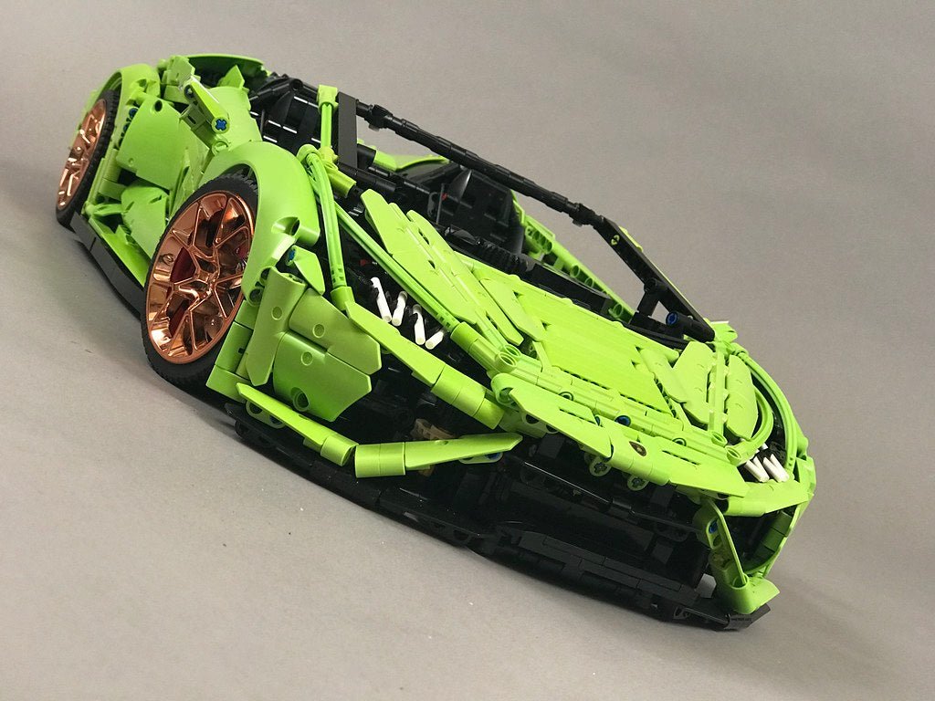 Roofless Bull Performance Roadster - Building Blocks Set | Power Brickz
