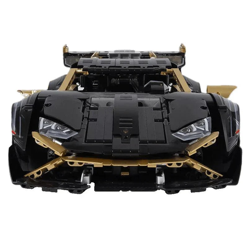 Track-Spec VSTO Biturbo Supercar - Building Blocks Set | Power Brickz