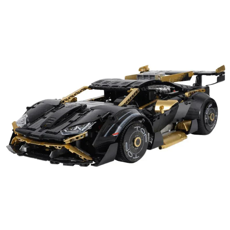 Track-Spec VSTO Biturbo Supercar - Building Blocks Set | Power Brickz