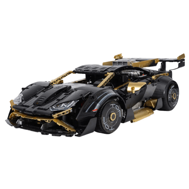 Track-Spec VSTO Biturbo Supercar - Building Blocks Set | Power Brickz