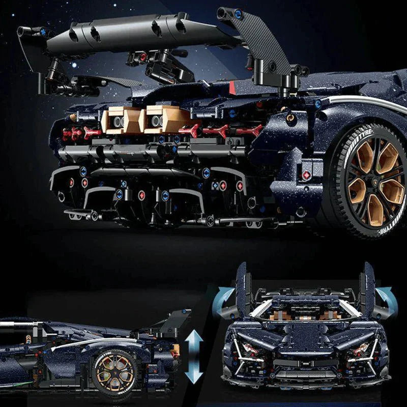 Hybrid VHypercar - Building Blocks Set | Power Brickz