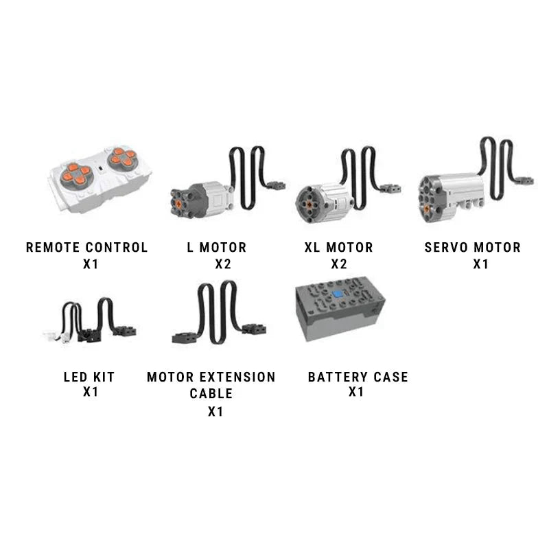 Hybrid VHypercar - Building Blocks Set | Power Brickz