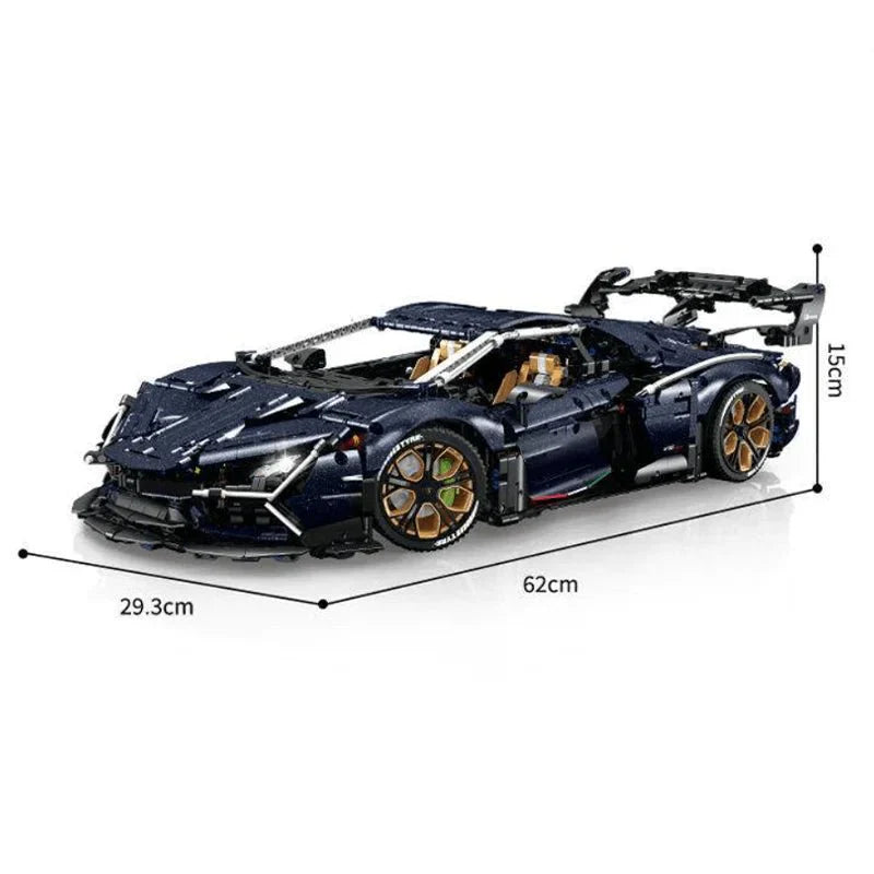 Hybrid VHypercar - Building Blocks Set | Power Brickz