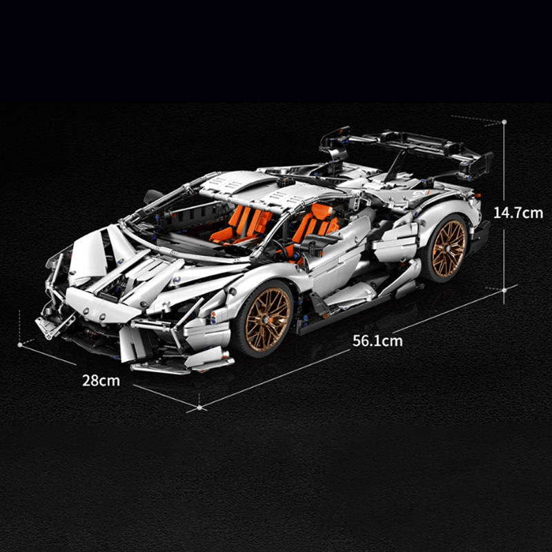 Hybrid VTurbocharged SV Edition - Building Blocks Set | Power Brickz