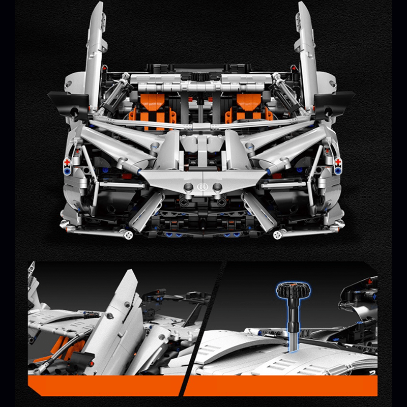 Hybrid VTurbocharged SV Edition - Building Blocks Set | Power Brickz