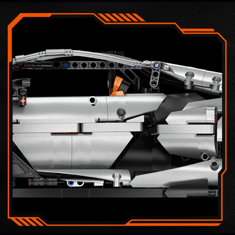 Hybrid VTurbocharged SV Edition - Building Blocks Set | Power Brickz