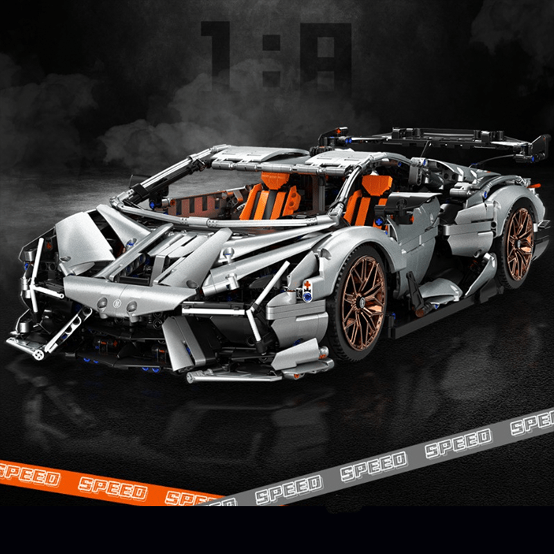 Hybrid VTurbocharged SV Edition - Building Blocks Set | Power Brickz