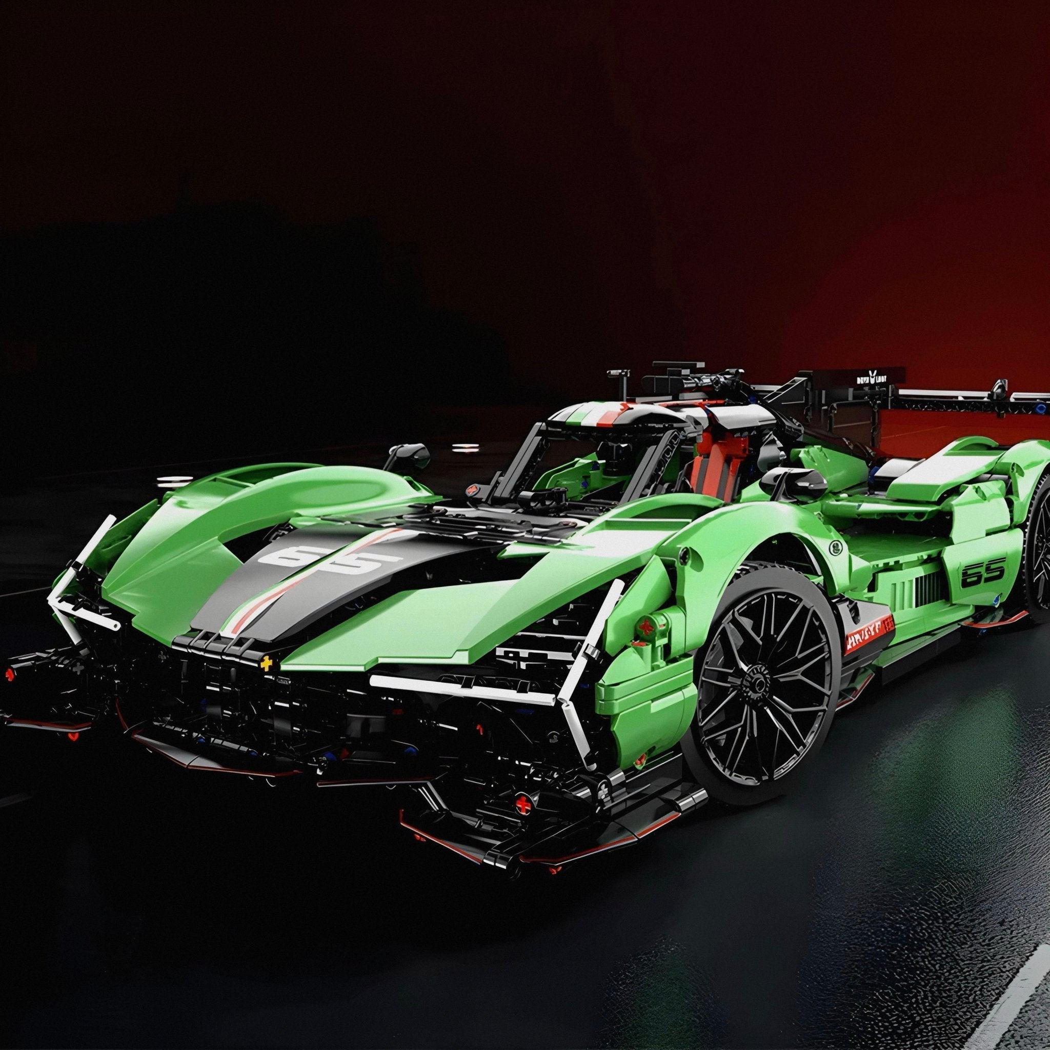 Endurance SCPrototype Hypercar - Building Blocks Set | Power Brickz