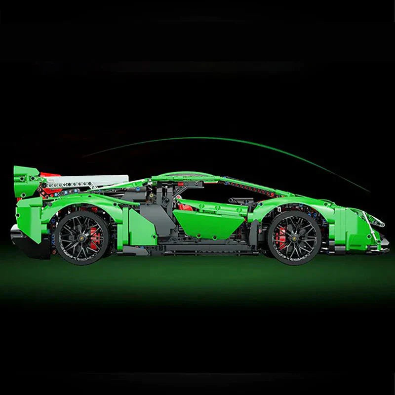 VVeneno Tricolore Blade Hypercar - Building Blocks Set | Power Brickz