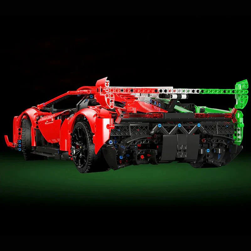 VVeneno Tricolore Blade Hypercar - Building Blocks Set | Power Brickz