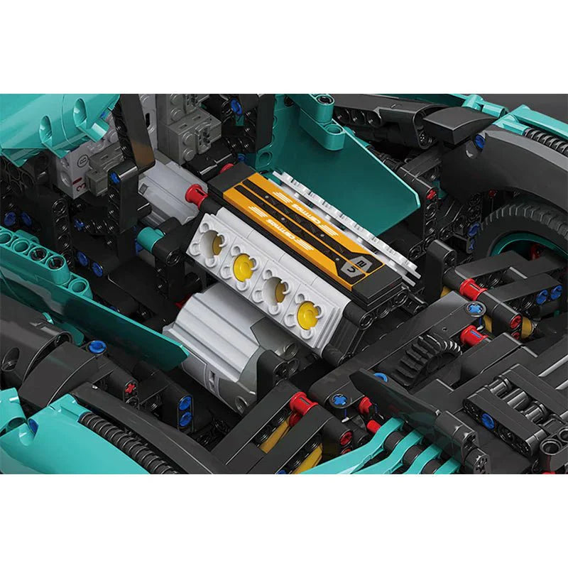 VFuture Vision Hypercar - Building Blocks Set | Power Brickz