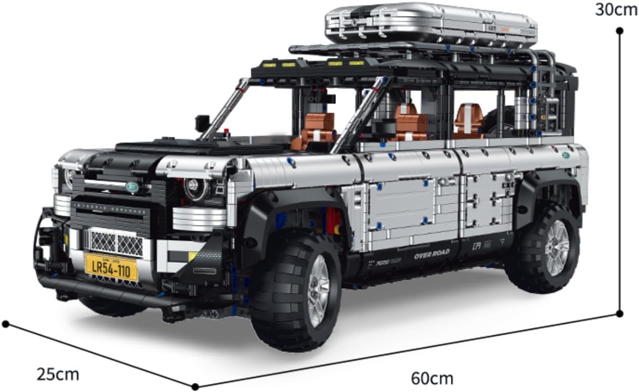 DefenderExpedition 4x4 Utility - Building Blocks Set | Power Brickz
