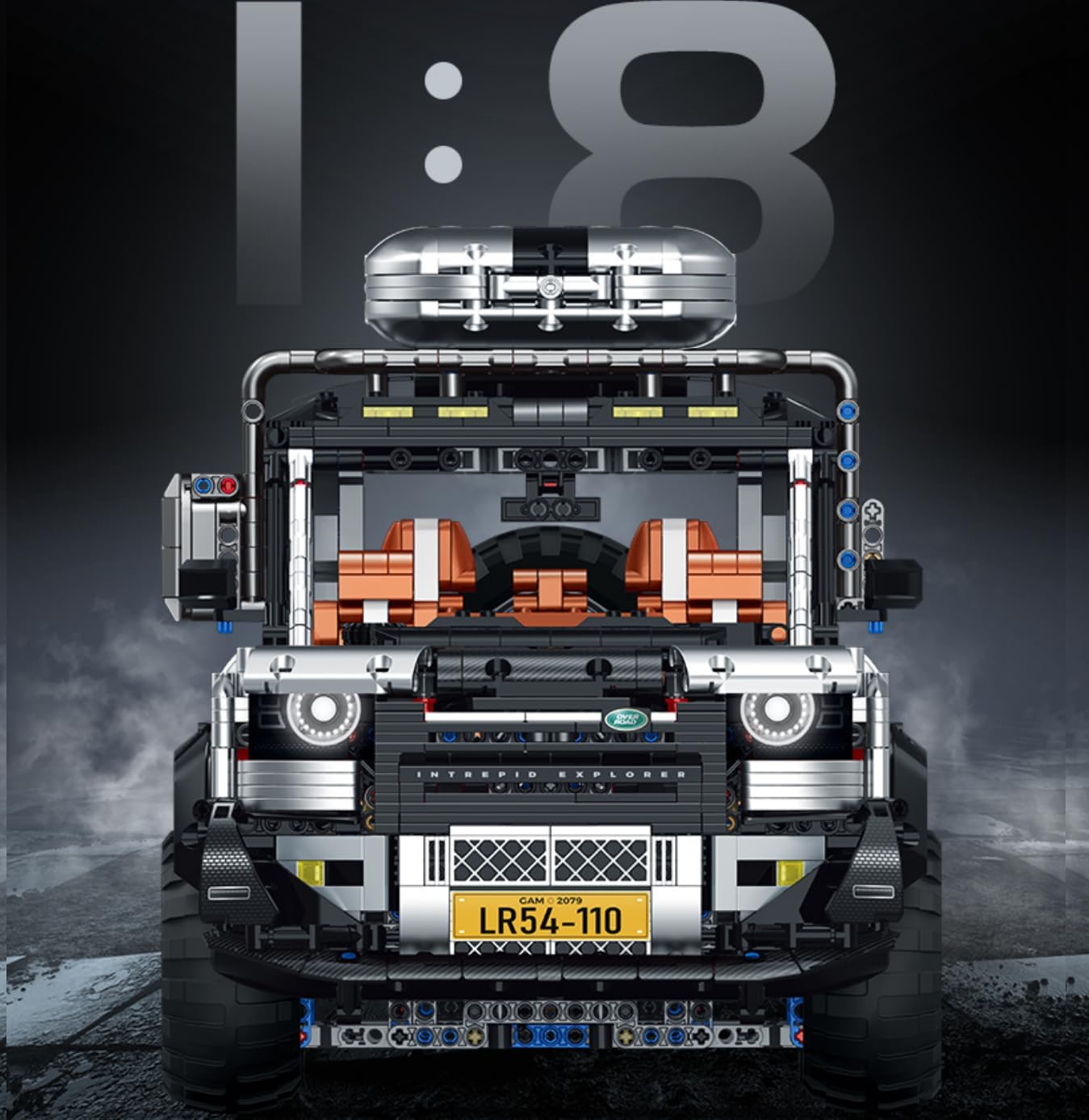 DefenderExpedition 4x4 Utility - Building Blocks Set | Power Brickz