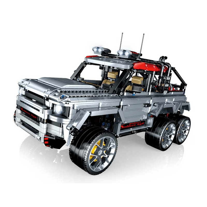 6x6 Expedition Defender Off-Roader - Building Blocks Set | Power Brickz