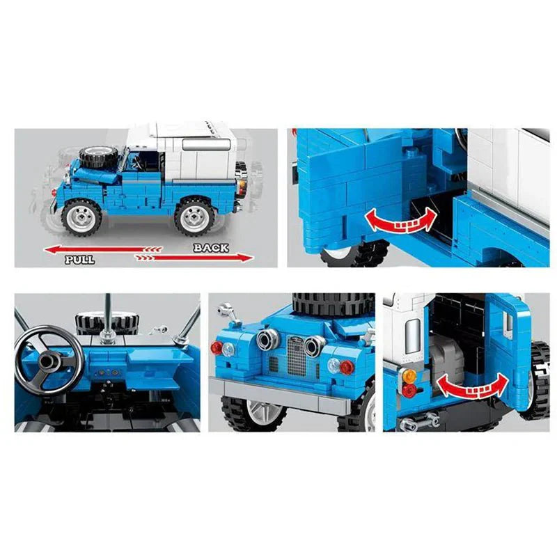 Classic Expedition 4x4 - Building Blocks Set | Power Brickz