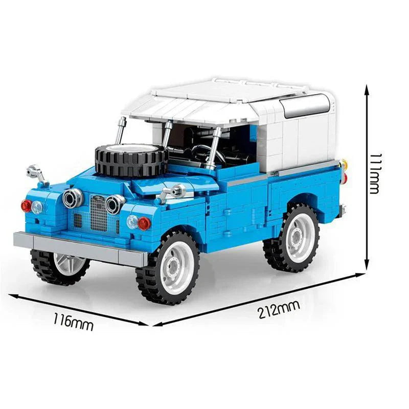 Classic Expedition 4x4 - Building Blocks Set | Power Brickz