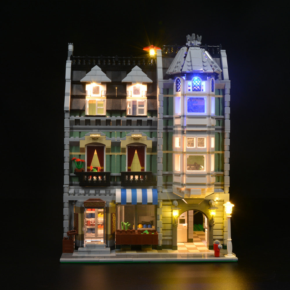 Green Grocer 10185 LED Light Kit – Building Block Lighting | Power Brickz™