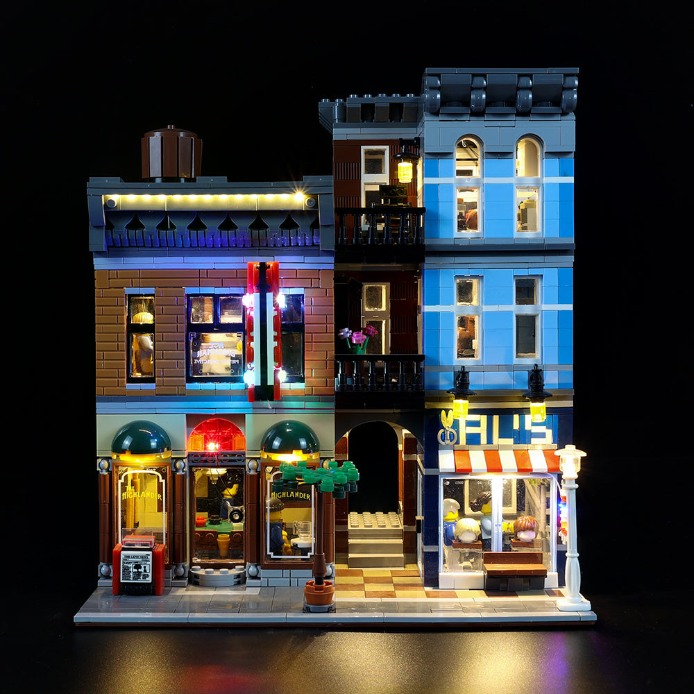 Detective's Office 10246 LED Light Kit – Building Block Lighting | Power Brickz™