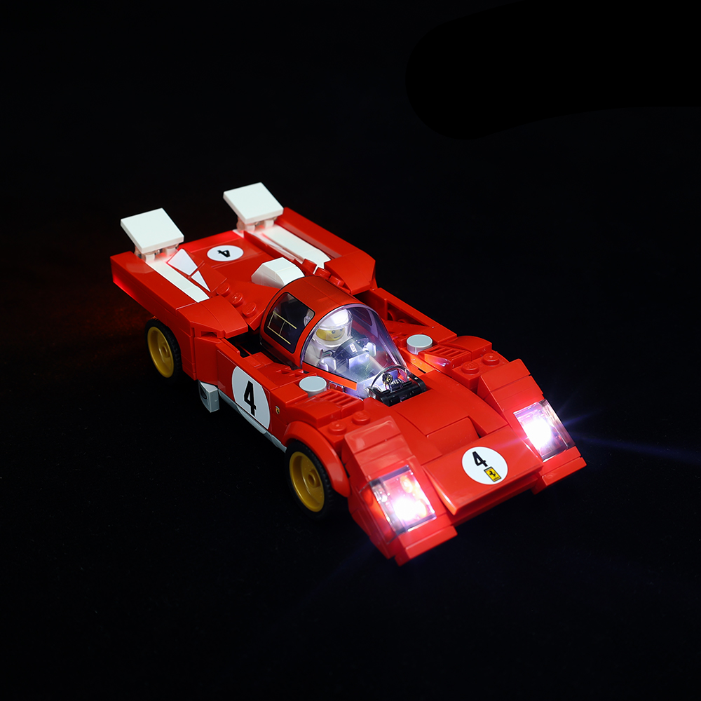 1970 Ferrari 512 M 76906 LED Light Kit – Building Block Lighting | Power Brickz™