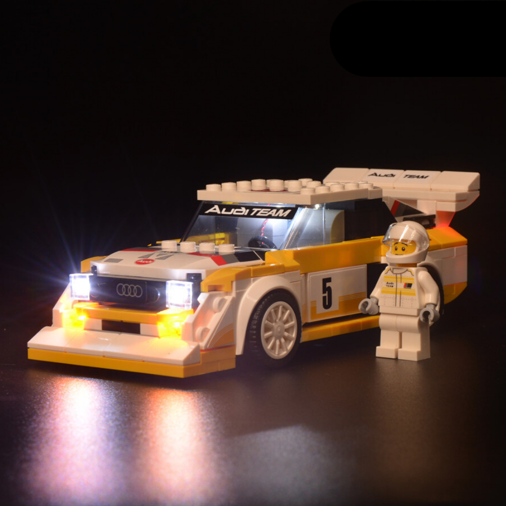 1985 Audi Sport Quattro S1 76897 LED Light Kit – Building Block Lighting | Power Brickz™