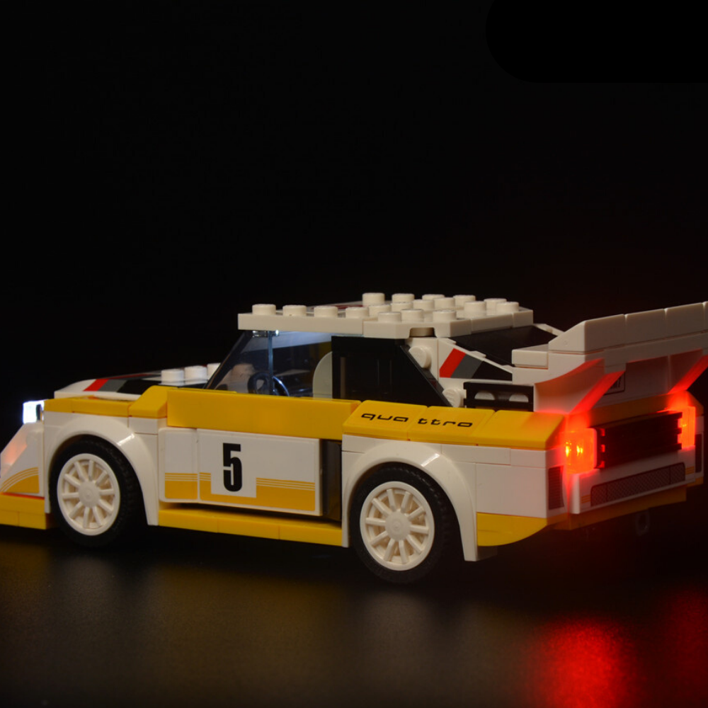 1985 Audi Sport Quattro S1 76897 LED Light Kit – Building Block Lighting | Power Brickz™