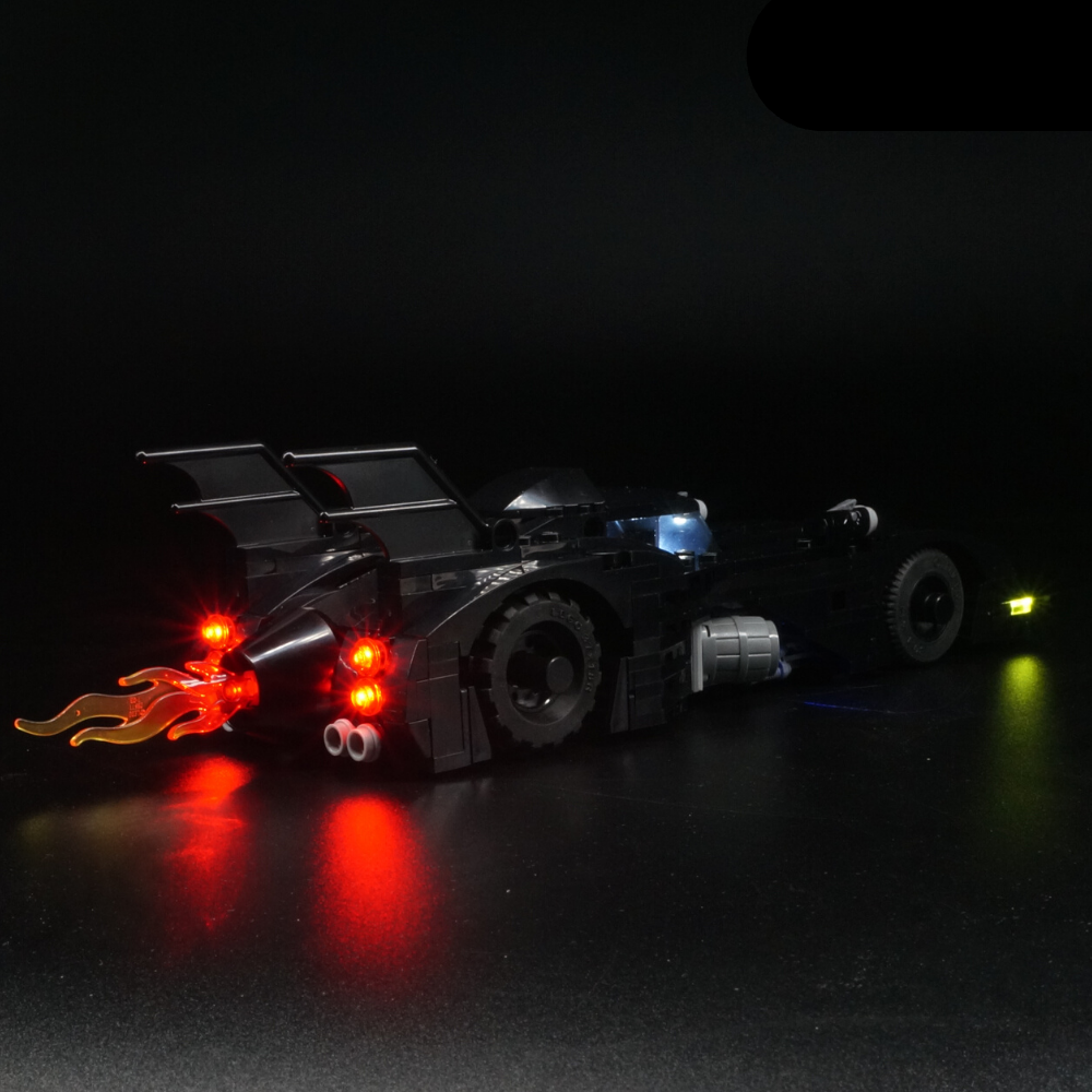 1989 Batmobile 40433 LED Light Kit – Building Block Lighting | Power Brickz™