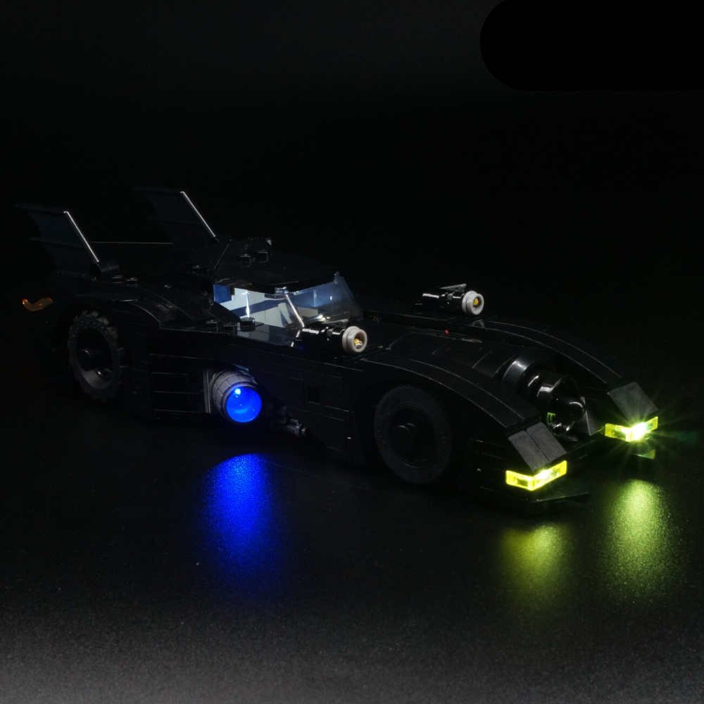 1989 Batmobile 40433 LED Light Kit – Building Block Lighting | Power Brickz™
