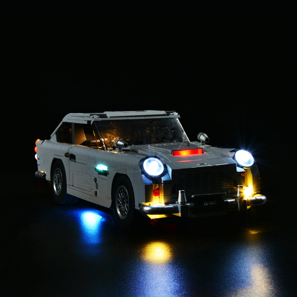 James Bond Aston Martin DB5 10262 LED Light Kit – Building Block Lighting | Power Brickz™
