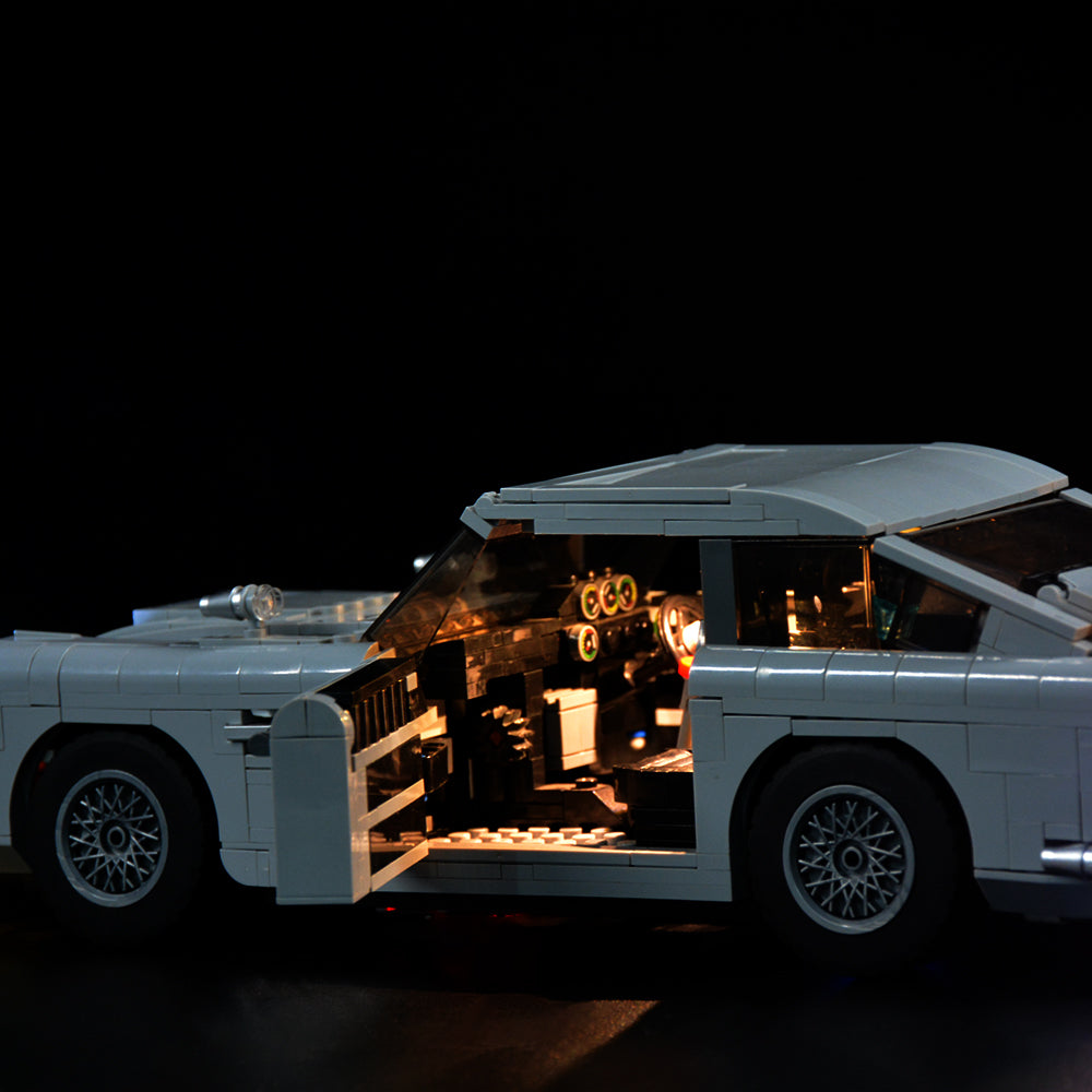 James Bond Aston Martin DB5 10262 LED Light Kit – Building Block Lighting | Power Brickz™