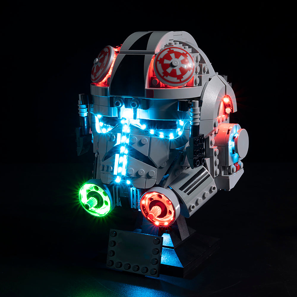 AT-AT Driver Helmet 75429 LED Light Kit – Building Block Lighting | Power Brickz™