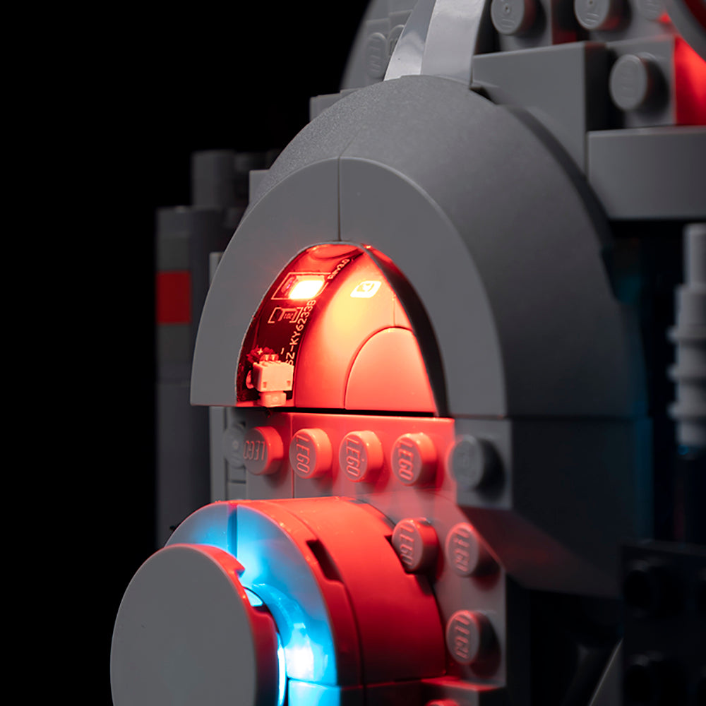 AT-AT Driver Helmet 75429 LED Light Kit – Building Block Lighting | Power Brickz™