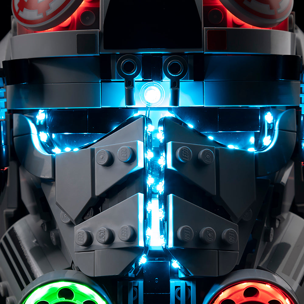 AT-AT Driver Helmet 75429 LED Light Kit – Building Block Lighting | Power Brickz™
