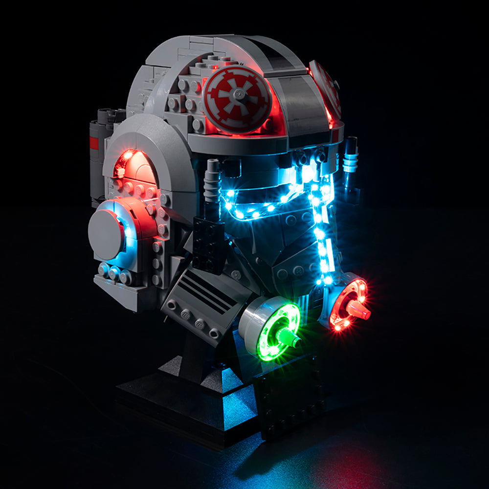 AT-AT Driver Helmet 75429 LED Light Kit – Building Block Lighting | Power Brickz™
