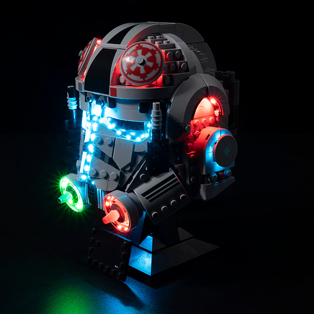 AT-AT Driver Helmet 75429 LED Light Kit – Building Block Lighting | Power Brickz™