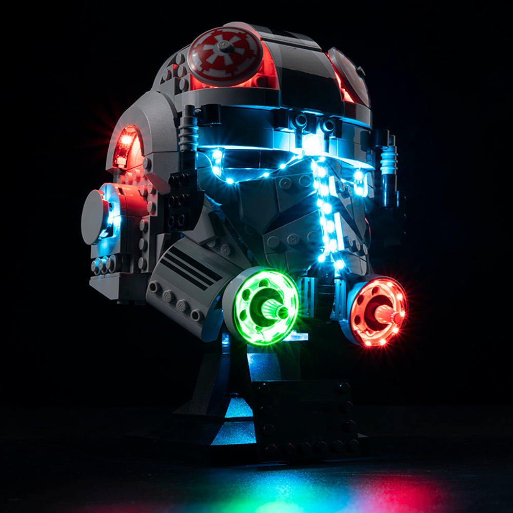 AT-AT Driver Helmet 75429 LED Light Kit – Building Block Lighting | Power Brickz™