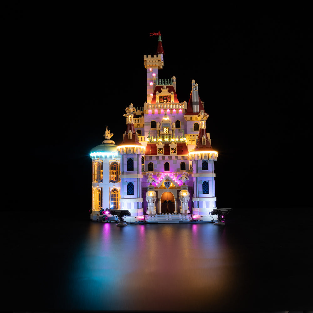 Beauty And The Beast Castle 43263 LED Light Kit – Building Block Lighting | Power Brickz™