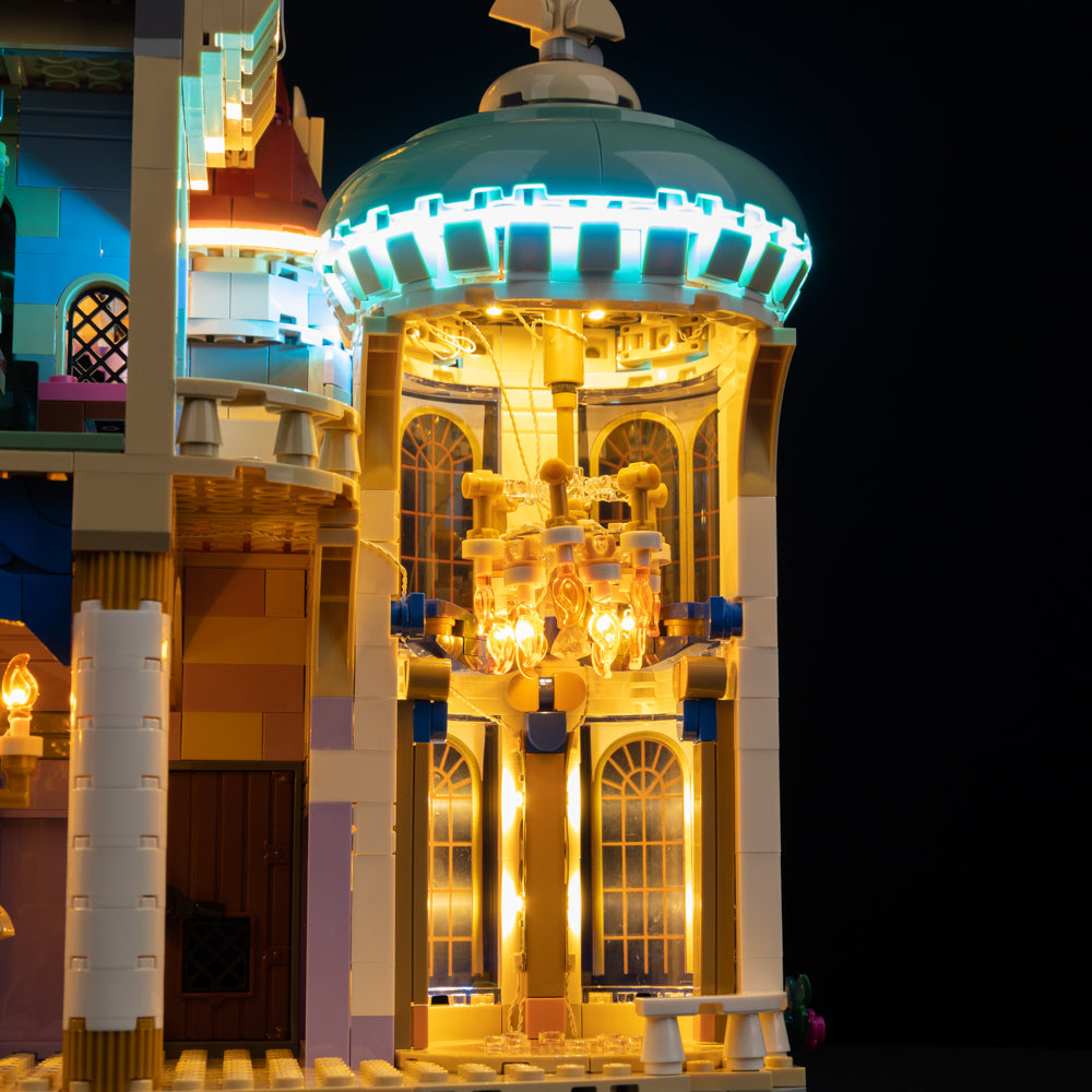 Beauty And The Beast Castle 43263 LED Light Kit – Building Block Lighting | Power Brickz™